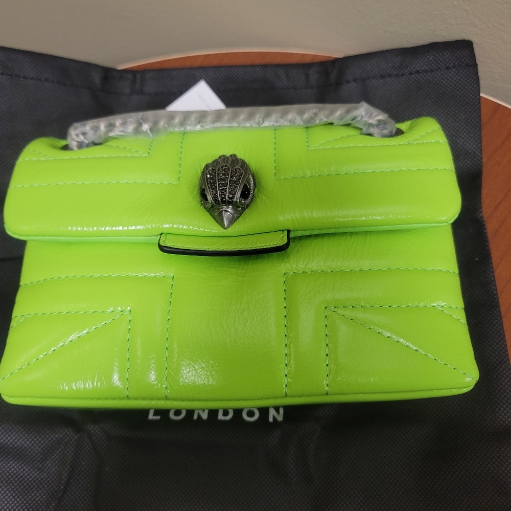 Mini Leather Kensington Leather Shoulder Bag KURT GEIGER LONDON - Picture 11 of 15